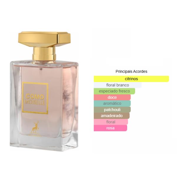 Como Moiselle Perfume Árabe Feminino EDP 100ml