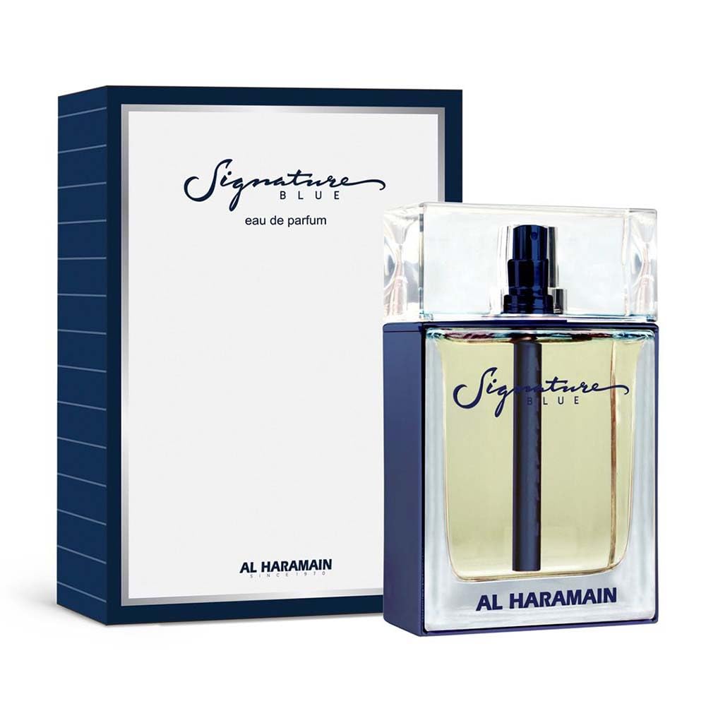Al Haramain Signature Blue - Perfume árabe de luxo para mulheres - - Spray EDP de 100 ml