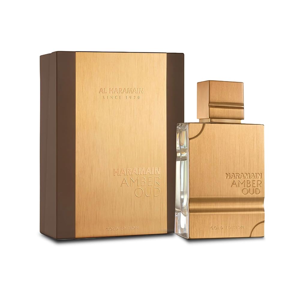 Al Haramain Amber Oud Gold Edition - Perfume árabe unissex para mulheres e homens - âmbar de longa duração - 59 g