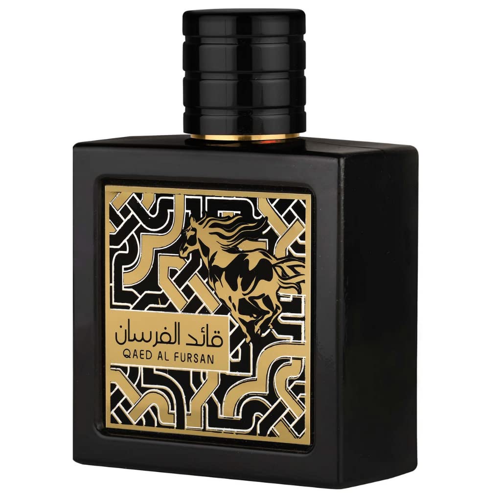Lattafa Perfume Perfume Qaed Al Fursan para Eau de Parfum Spray, 85 g