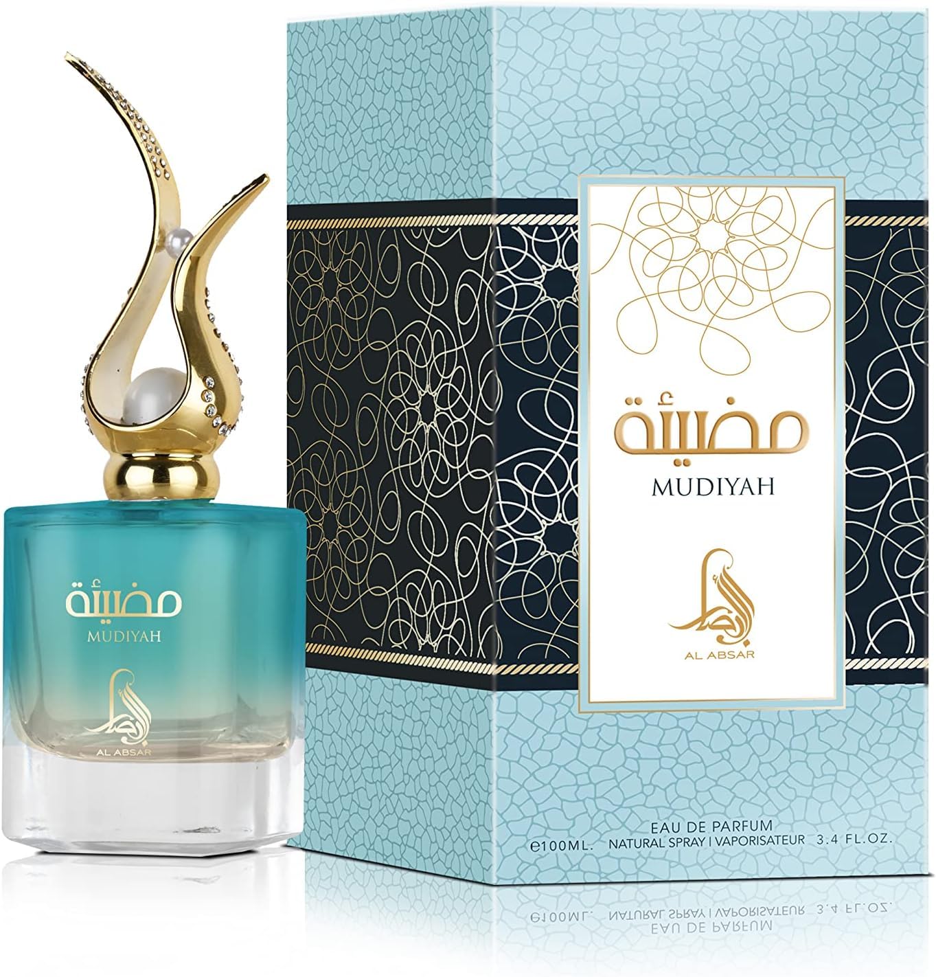 PERFUME FEMININO AL ABSAR MUDIYAH EAU DE PARFUM 100ML