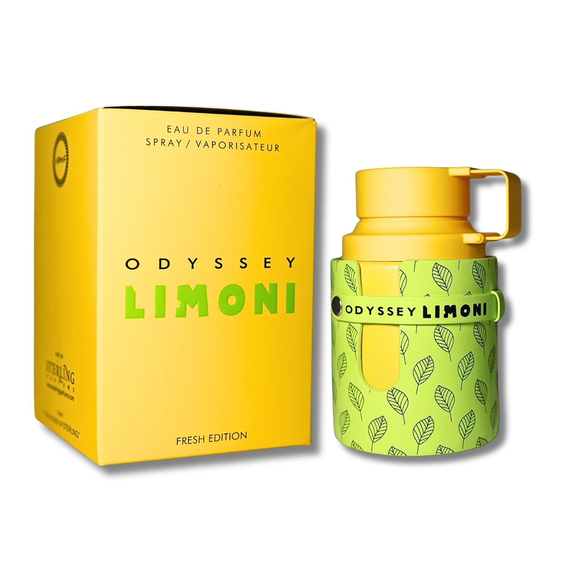 Armaf Odyssey Limoni Fresh Para Spray Eau De Parfum Unissex, 3,4 Onças